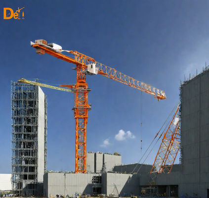 Used ZOOMLION Tower Crane W6013-6A Flat Top Secondhand Construction Machinery