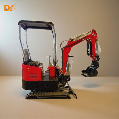 Compact Convenient 1.5 Ton Small Excavator Machine Crawler Farm Miniature Digger