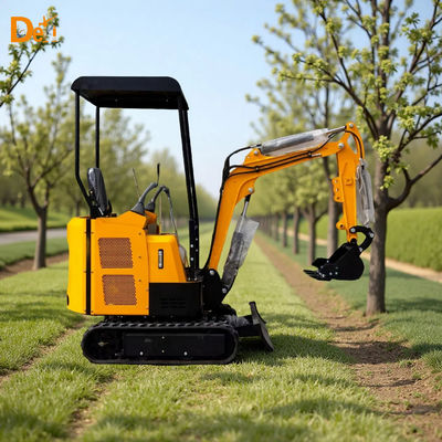 Home Use 1.8 Ton Mini Excavator Compact Crawler Excavator 4.8 Meters Length OEM