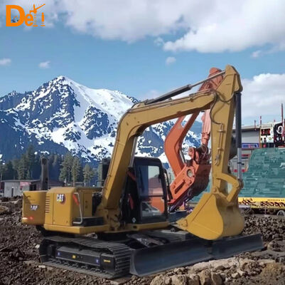 CAT 307 Second Hand Crawler Excavator  307 Old Diggers For Construction