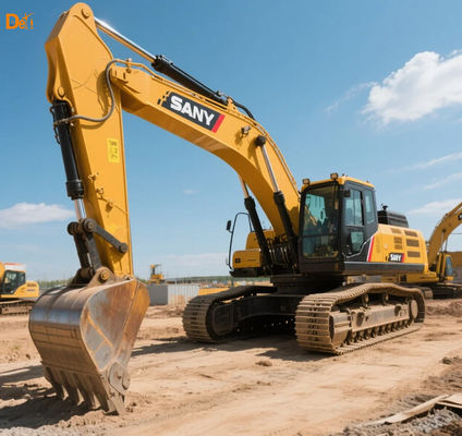 Used SANY 485H Old Crawler Excavator , 48.5ton Secondhand Digger Construction Equipment
