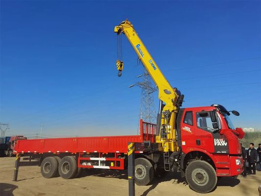 Telescoping Arm HOWO Straight Knuckle Truck Mounted Boom Crane for Sale