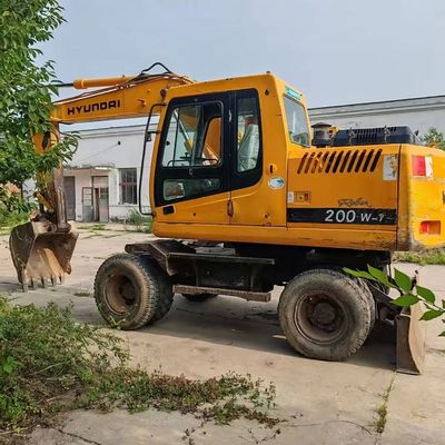 New Arrival Hyundair150W-7 Used Wheel Excavator Made in Korea Second-Hand Hyundai R150W-9 R150W-7 R170W R210W Discount Sale