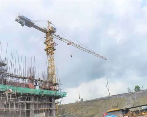 XCMG  Xga6515-8s 65m Boom Length 8t Used Stationary Hammer Head Tower Crane for Sale