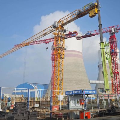 Used 1ton 3ton 5ton 6ton Zoomlion Sany XCMG Fast Erect Mini Mobile Tower Crane for Sale