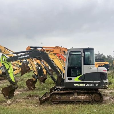 Zoomlion Ze 60 Digger Crawler High-Efficiency Excavator Mini Zoomlion Excavator for Sale Mini Digger