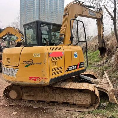 Used Excavadora Sany 75c 2022, Retro Excavadora Sany Sy75c Sy60c Sy55c Sy95c Sy35u Sy26c Sy16c Mini Excavators High Quality