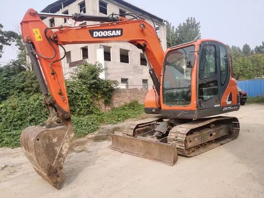 Produced in 2019 7ton 7.5ton Korean Used Doosan Dx75LC-9c Excavator Secondhand Doosan Dx75LC Mini Hydraulic Digger Low Price Low Hour for Sale