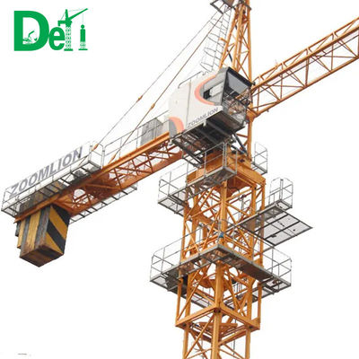 Extraordinary Lifting Zoomlion 6012 Tower Crane for Ports and Logistics