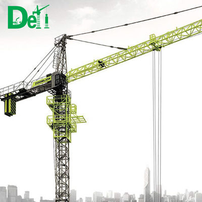 Usaed Reliable Zoomlion Wa6013-8A Tower Crane with Professional Inspection and Maintenance