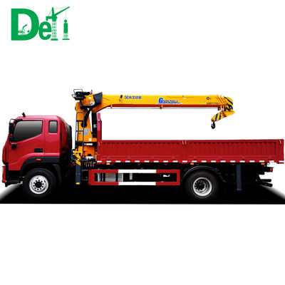Reliable Used Truck Mounted Heavy Duty 12t Hydraulic Construction Crane