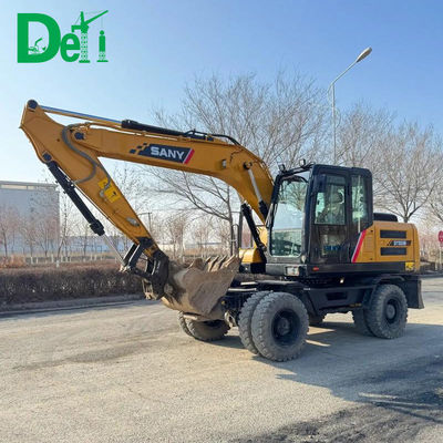 2022 Second-Hand Sany Bhl 95 Wheeled Excavator Loader 9 Ton Backhoe Loader Hydraulic Sale Low Price