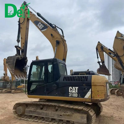 Original Cat318d L Excavator for Sale at Low Price, High Performance Used Cat318d Excavator, Crawler Hydraulic Excavator, Used Excavator