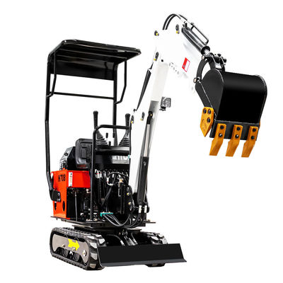 Light Weight 0.8 Ton Mini Track Excavator Farm Use Small Earth Moving Machinery