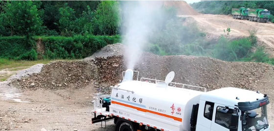 Water Sprinkler Truck Multifunction Water Tank Truck With Dongfeng Tianjin Chassis