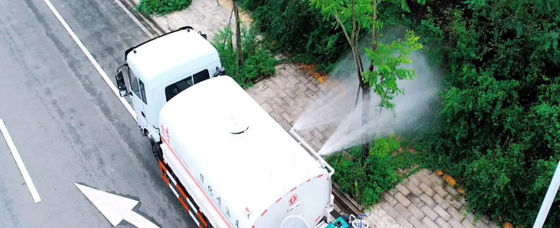 Water Sprinkler Truck Multifunction Water Tank Truck With Dongfeng Tianjin Chassis