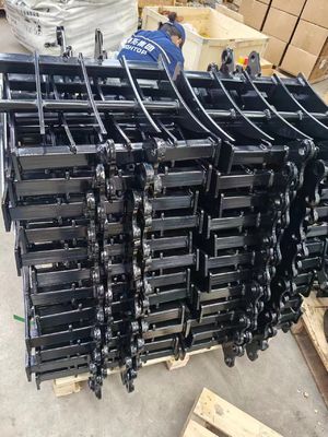 Construction Machinery Attachments 0.8Ton To 1.5Ton Mini Excavator Rake
