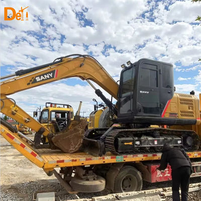 Earthwork Used SANY 135 Excavator Second Hand Digger Low Consumption 2023 Year