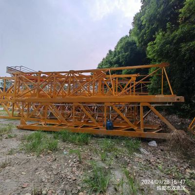 Used ZOOMLION Tower Crane W6013-6A Flat Top Secondhand Construction Machinery