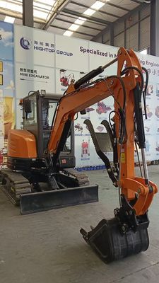 1.2 Ton Micro Digging Machine CE Approved Small Crawler Excavator Yellow Black Red Colour