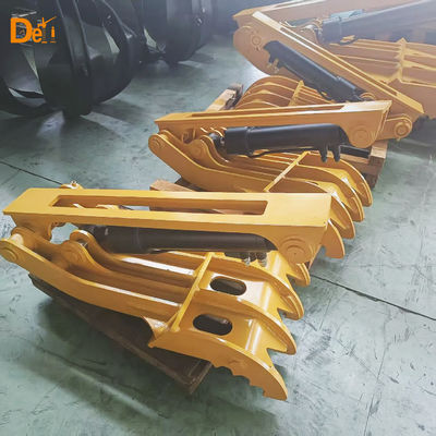 High Strength Alloy Steel Excavator Spare Parts Hydraulic Thumb Bucket
