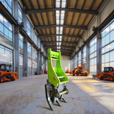 Excavator Accessories Mechanical Grapple For Grab All Kinds Simple Scrap Iron