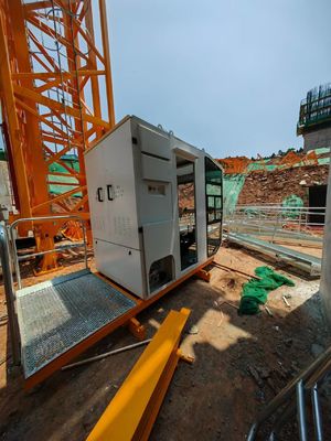 6010-8 Used ZOOMLION Tower Crane 6Ton Lifting Old Building Site Crane