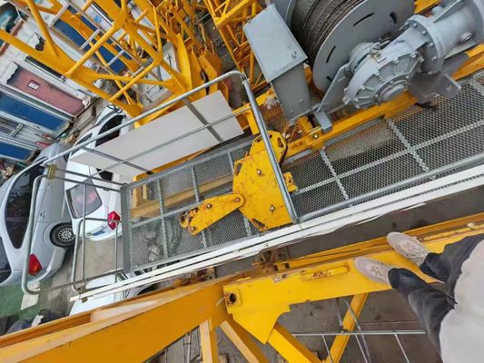 Second Hand Zoomlion 6012-6 Boom Tower Crane 60m Construction Crane