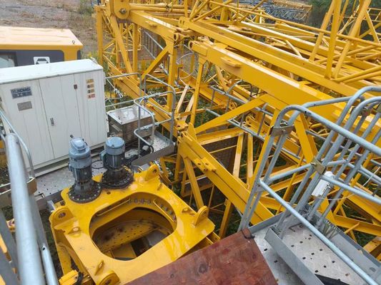 Zoomlion 7020 Used Tower Crane 10 Ton Lifting Capacity 70M Boom Length