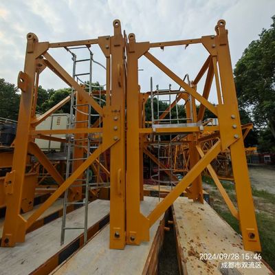 XCMG 6026L-12 Second Hand hydraulic Tower Crane With 6 Cylinder Diesel Engine