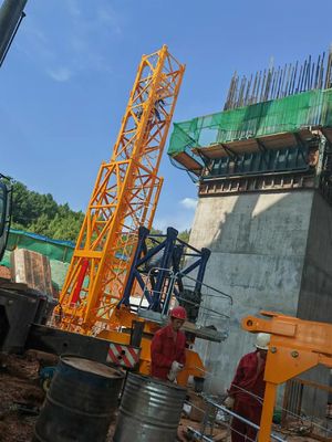 5610-6 Used XCMG Tower Crane Second Hand Topless Tower Crane 6t Capacity 22kw