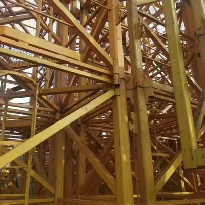 Used City Lifting Tower Cranes 6 Tons XCMG 6012 Flat Head Tower Crane For Construction