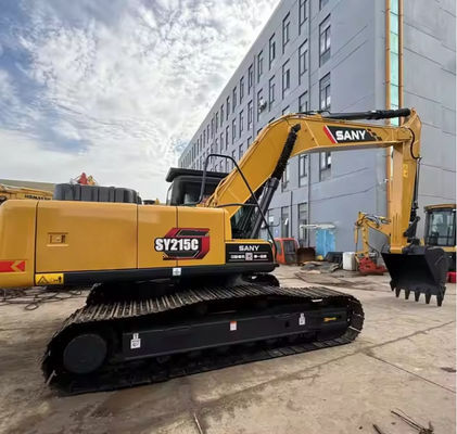 Sany 215c Used Excavator Digger Hydraulic Second Hand Excavator Machine 118 kW