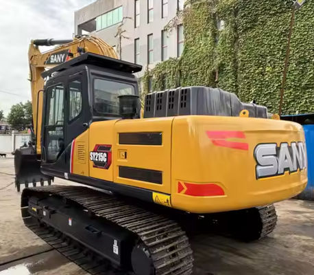 Sany 215c Used Excavator Digger Hydraulic Second Hand Excavator Machine 118 kW