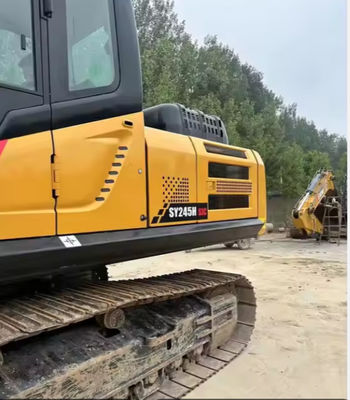 2nd Hand Sany SY245H Excavator 24 Ton Used Construction Digger 147 KW 2100 Rpm