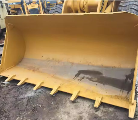 Second Hand Front Loader Cat950h Used Engineering Loader Yellow Colour Road Building