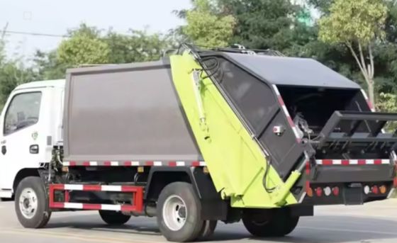 Dongfeng 4x2 6 Cbm Compression Trash Truck Waste Collection Garbage Compactor Truck