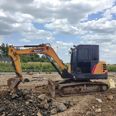 Second Hand SANY 60 Excavator Used Digger For Farming Construction