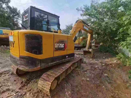 Second Hand SANY 75 Hydraulic Excavator Used Digger For All Terrain