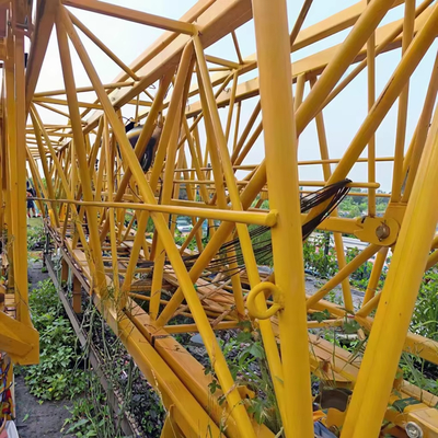 Second Hand Tower 2019 XCMG 6015-8 8 Tons Tower Crane  Old Flat Top Construction