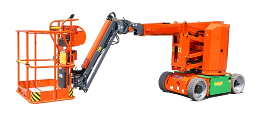 Self-Propelled Articulating Trailer Lift Boom Lift Aerial Working Lifting Platform with AC Power Diesel Power or Battery Power