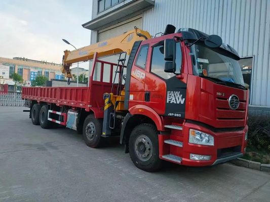 Telescoping Arm HOWO Straight Knuckle Truck Mounted Boom Crane for Sale