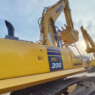 Used PC200 Crawler Excavator Second Hand 20ton Digger for Sale Backhoe Ready