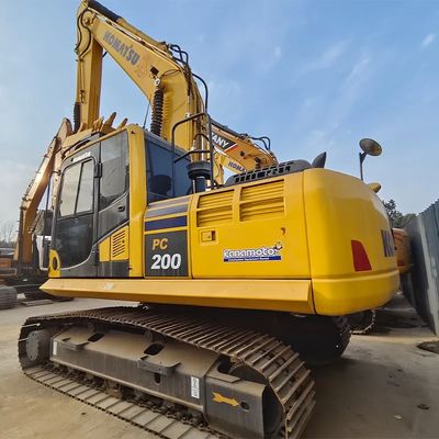 Used PC200 Crawler Excavator Second Hand 20ton Digger for Sale Backhoe Ready