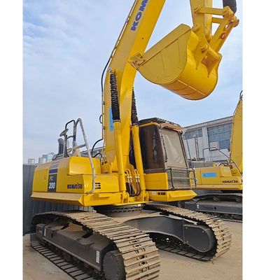 Used PC200 Crawler Excavator Second Hand 20ton Digger for Sale Backhoe Ready