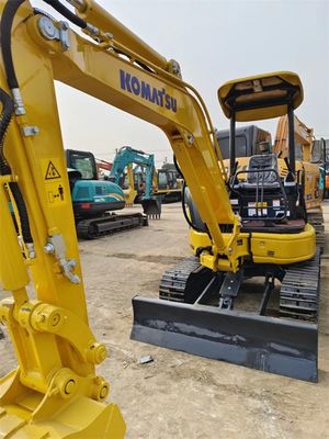 Low-Hour Used Mini Crawler Second Hand Komastua PC30 3 Ton Backhoe Digger