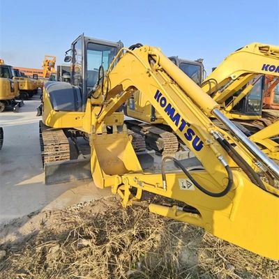 Second Hand Crawler Mini Excavator PC55 Digger Price Used Backhoe Excavator for Landscaping