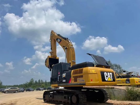 Second Hand Hydraulic Crawler Digger Cat 336D Machine Large 36 Ton Excavator