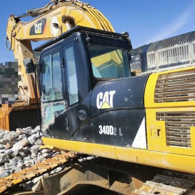 Large Second-Hand Excavator Caterpillar 340 Is Low Price and Durable