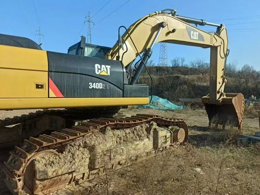 Srtong Power 40 Tons Perfect Condition Second Hand Caterpillar Cat 340d2l Excavator